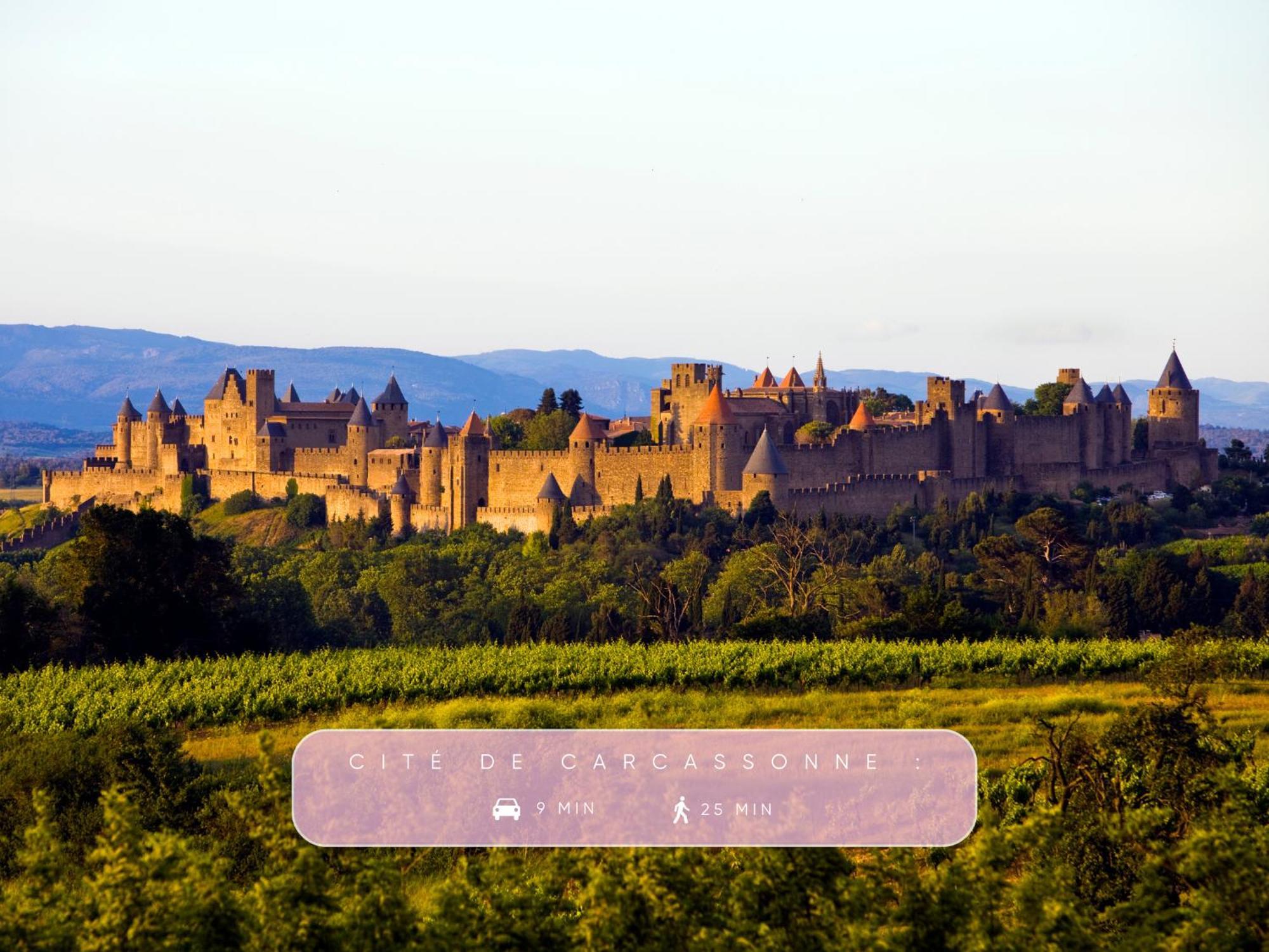 Le Mistral ~ Cite De Carcassonne ~ Hypercentre Lägenhet Exteriör bild